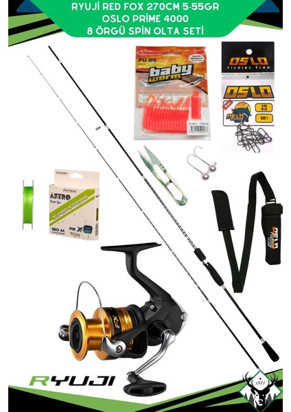 Infinty 258CM 1-20GR Shimano Fx 2500 8 Örgü Lrf Olta Seti