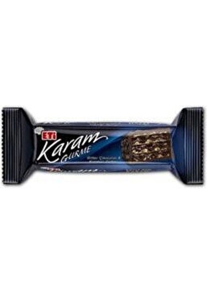 Karam Gurme Bitter Çikolatalı Gofret 48 gr x 18 Adet