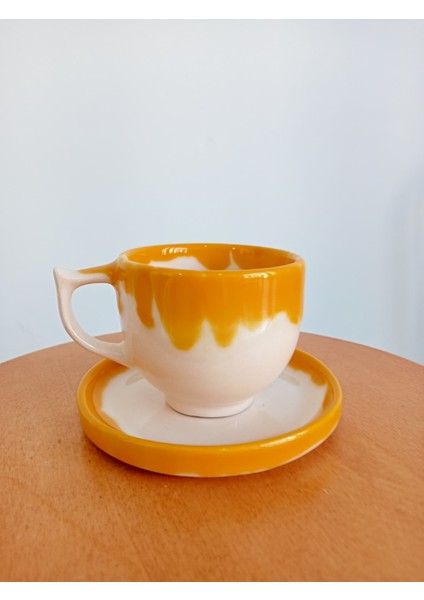El Yapımı Seramik Çay Fincanı