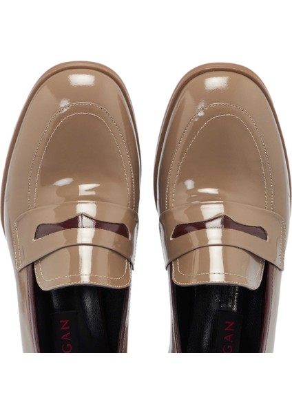 Vizon Hakiki Rugan Deri Kadın Topuklu Ayakkabı - K24S1AY67517-A81 indirimleri