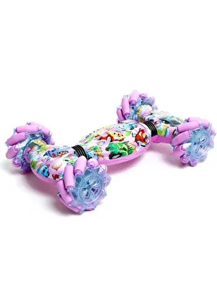 2.4 Ghz Özel Desenli 1200 Mah Saat Kumandalı ve El Sensörlü Motor Sesli Müzikli Şarjlı Akrobat Araba fiyatları