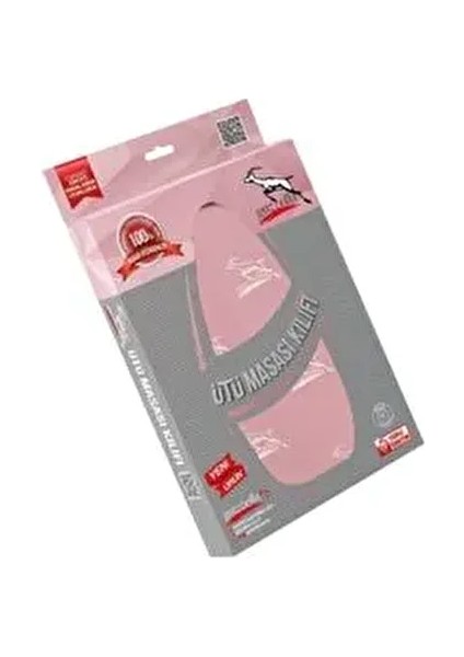 On Board 135X50CM Pembe Keçeli Ütü Masası Bezi Kılıfı 900 Ob Yüksek Kalite