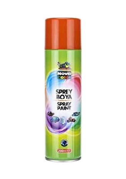 Renk Seçenekli Sprey Boya 200 ml Sanatsal Projeler İçin Uygun