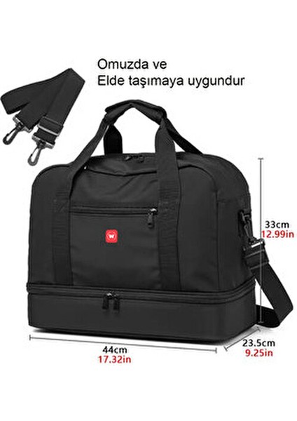 Su Geçirmez Hostes Valiz Seyahat Tatil Spor Hastane Çok Gözlü El ve Omuz Çantası fiyatları