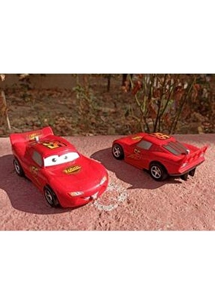 Tek Tuşla Robota Dönüşen Cars Şimşek Mcqueen Çek Bırak Araba modelleri