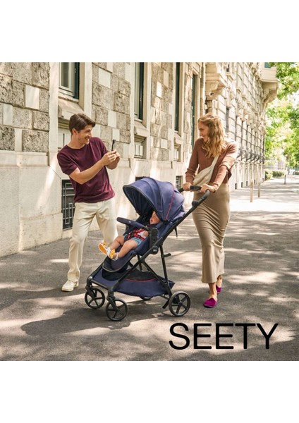 Seety Çift Yönlü Bebek Arabası - Florence Beige fiyatları