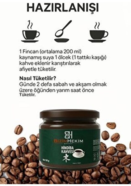 Hindiba Kahvesi Detox Karışımı | L-Carnitinli, Tip1 & Tip3 Kollajen Içerikli Özel Formül - 150 gr fırsatları