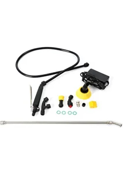 Dijital Göstergeli Şarjlı İlaçlama ve Sisleme Pompası 16 lt Güçlü Motorlu Gri