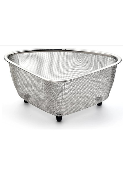 Lavabo Içi Örgülü Süzgeç Sepeti, 3 Litre | Süngerleri Düzenleyin, Yemek Artıklarını Toplayın | Bulaşık Makinesinde Yıkanabilir | Küçük Köşe Sepeti | Buharda Pişirme, Süzme ve Durulama fiyatları