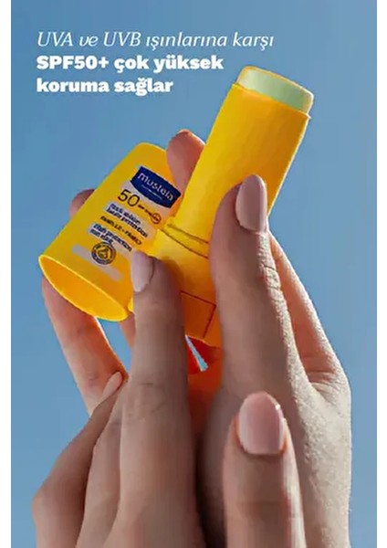 Güneş Koruyucu Stick SPF 50+ Avokado Yağlı 9 ml Tüm Cilt Tipleri İçin Uygun fırsatları