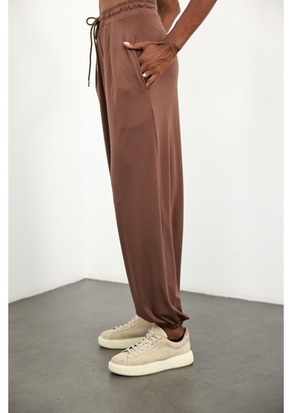Kahverengi Modal Şalvar Pantolon 40573