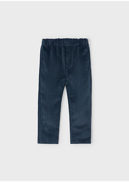 Lacivert Erkek Çocuk Kadife Jogger Pantolon 4568 modelleri