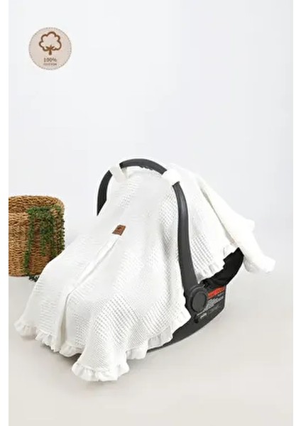 Fırfırlı 2'li Pike Bebek Puset Örtüsü ve Puset Minderi Ortopedik Bel Destekli fiyatları