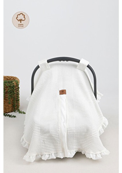 Fırfırlı 2'li Pike Bebek Puset Örtüsü ve Puset Minderi Ortopedik Bel Destekli modelleri