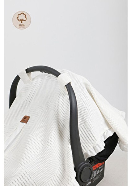 Fırfırlı 2'li Pike Bebek Puset Örtüsü ve Puset Minderi Ortopedik Bel Destekli indirimleri