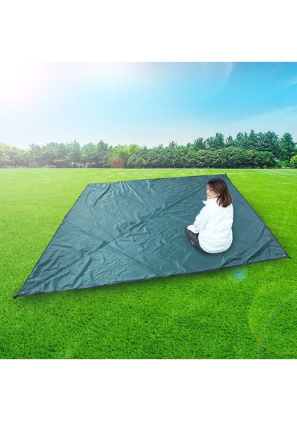 TM-0008 Kamp Brandası Taşınabilir Su Geçirmez Çadır Çok Fonksiyonlu Tente Açık Hava Seyahat Yürüyüş Piknik Için-Ordu Yeşili (Yurt Dışından) fırsatları