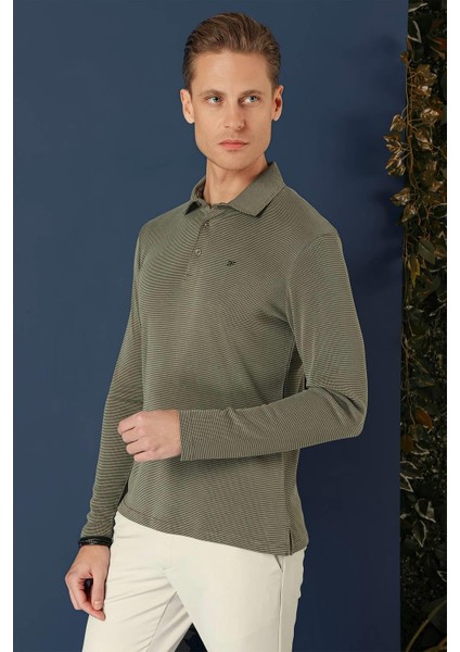 Ts 875 Slim Fit Haki Spor T-Shirt fiyatları