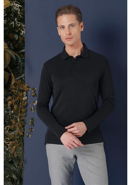 Ts 875 Slim Fit Siyah Spor T-Shirt modelleri