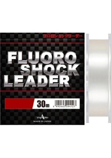 Yamatoyo Fluoro Shock Leader No:10 - 35LB - 0.52 mm - 30M