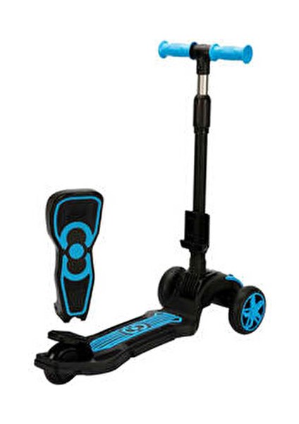 Oturaklı Scooter Işıklı 3 Tekerlekli Combo Scooter 3+ Yaş modelleri