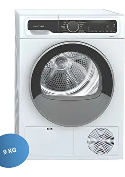 Çamşır Kurutma Makinesi 9 kg Isı Pompalı KM9611CTR Uyumlu