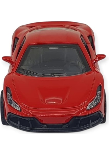 Çek Bırak Araba Metal - 6643-06 - Kırmızı modelleri