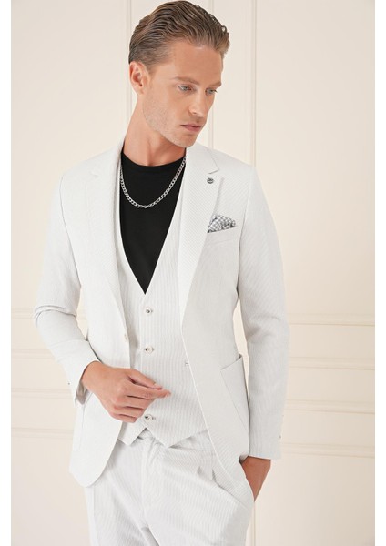 Comfort Fit Gofre Kumaş Pamuk Yelekli Casual Taş Ceket C 678 fırsatları