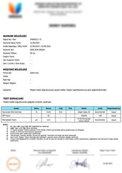 Kids Çocuk Güneş Kremi Spf 50+ Uva Uvb Leke Karşıtı Yüksek Koruma + E Vitamini 50 ml indirimleri