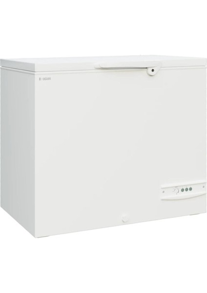 270 Lt Sandık Tipi Derin Dondurucu – F Enerji Sınıfı, Enerji Tasarruflu ve Tek Tuşla Hızlı Şok Dondurma Özellikli