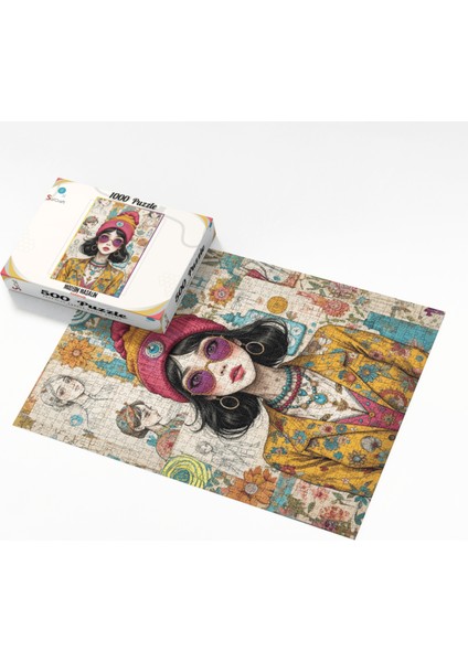 1000 Parça Puzzle Modern Masalın Kahramanı modelleri