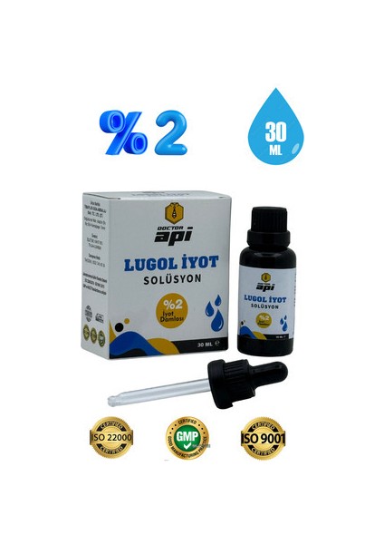 Lugol Iyot %2 - 30 ml
