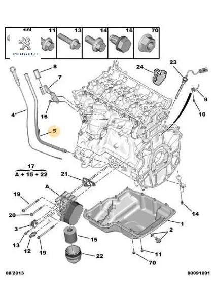 Yağ Çubuk Borusu Boxer Iv Peugeot 1627123080