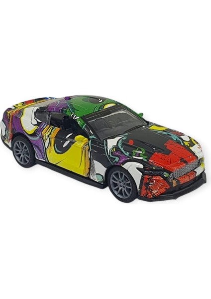 Vardem Çek Bırak Grafity Araba Metal -K174C1 - Yeşil