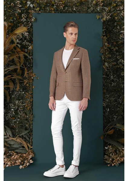 C 660 Slim Fit Bej Spor Ceket fırsatları