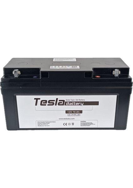 AKÜ 12V70AH Solar Jel Akü