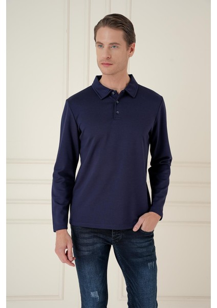 Ts 893 Slim Fit Lacivert Spor T-Shirt modelleri