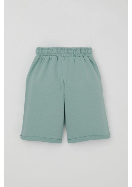 Erkek Bebek Şortlu Takım Sevimli Kaptan Ayıcık Baskılı Cep Detaylı 9 Ay-3 Yaş, Bej indirimleri