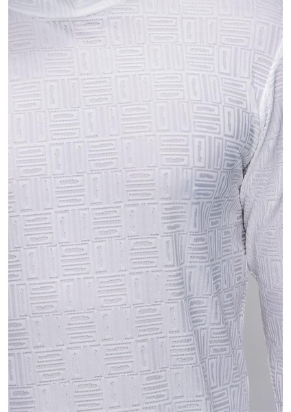 Ts 775 Slim Fit Ekru Basic T-Shirt indirimleri