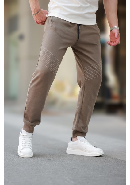 Kahverengi Manşetli Erkek Eşofman Altı E6570 fırsatları