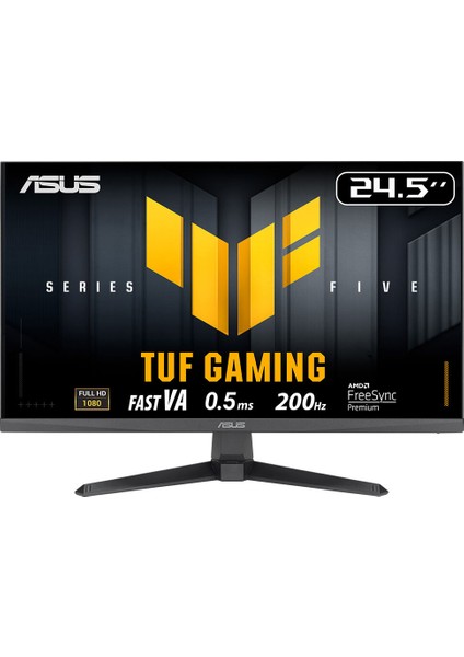 Tuf Gamıng VG257Q5A 24.5 Fast Va 1920X1080 0.5ms 200Hz 200Hz Dp HDMI Hoparlör Vesa 3yıl Elmb Sync, Gaming Aı, Eyecare Monitör