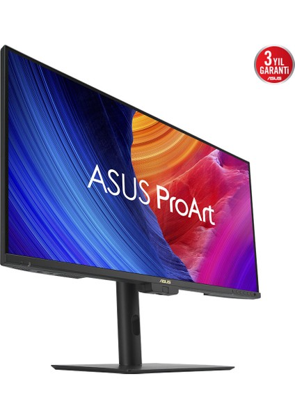 Proart PA32UCE 31.5 IPS 3840X2160 5ms 60Hz 60Hz Dp HDMI Usb-C USB Hoparlör Vesa 3yıl 98% Dcı-P3, Donanımsal Kalibrasyon, Hdr-10, Hlg, Auto Kvm,pd 96W Pıvot Monitör