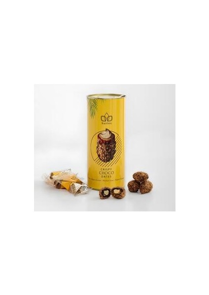Crispy Çıtır Çikolatalı Fındık Kreması Dolgulu Hurma 200 gr
