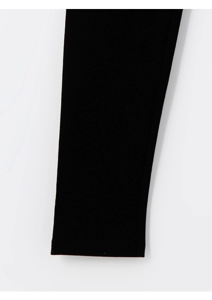 Lcw Kids Siyah Beli Lastikli Basic Kız Çocuk Tayt fiyatları