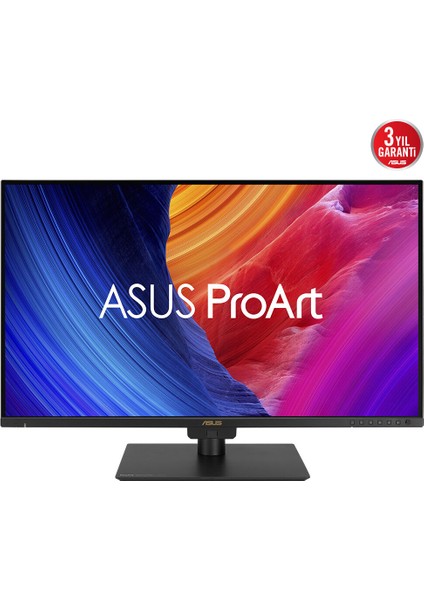 Proart PA32UCE 31.5 IPS 3840X2160 5ms 60Hz 60Hz Dp HDMI Usb-C USB Hoparlör Vesa 3yıl 98% Dcı-P3, Donanımsal Kalibrasyon, Hdr-10, Hlg, Auto Kvm,pd 96W Pıvot Monitör