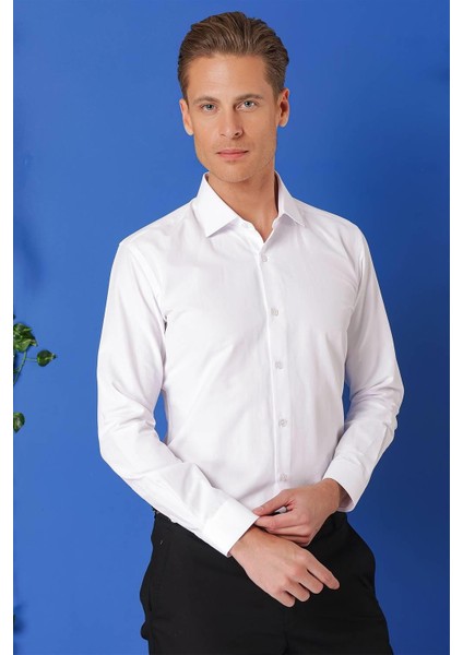 Gk 2021 Regular Beyaz Altro Gömlek