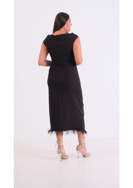 Kadın Siyah Büyük Beden Otrişli Söz Nişan Nikah Abiye Elbise indirimleri