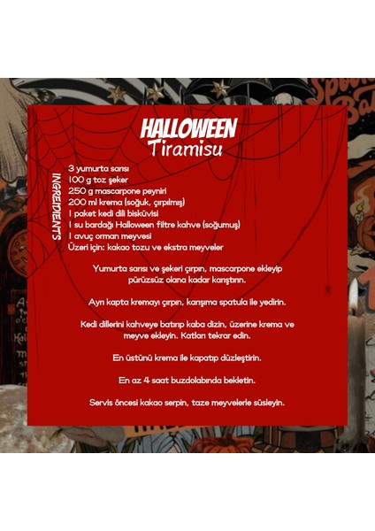 Halloween Coffee - Cadılar Bayramı Kahve 200 gr
