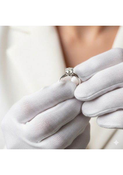 Kuyumcu Eldiveni – 5 Adet Pamuk (Mücevher / Hassas Iş Eldiveni)