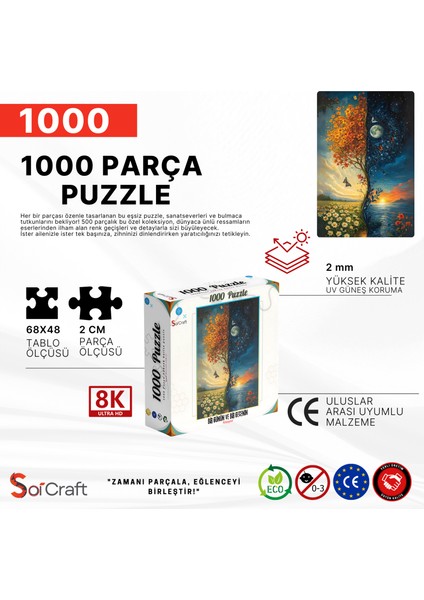 1000 Parça Puzze Bir Günün ve Bir Gecenin Hikâyesi