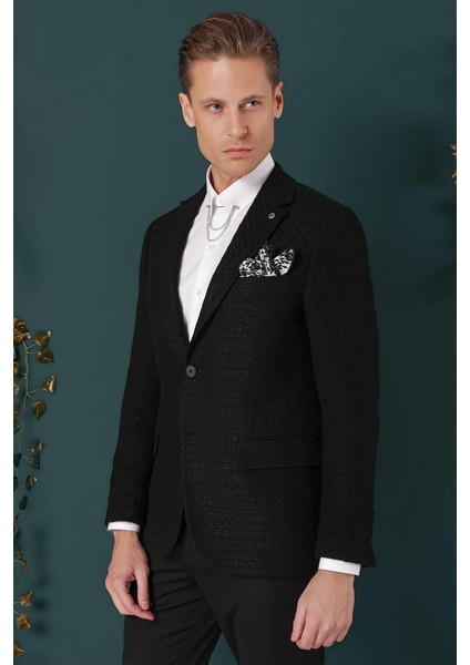 C 660 Slim Fit Siyah Spor Ceket fırsatları
